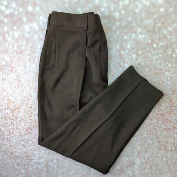 Escada by Margetha Ley Wool Pleated Trousers - Picture 2 of 8